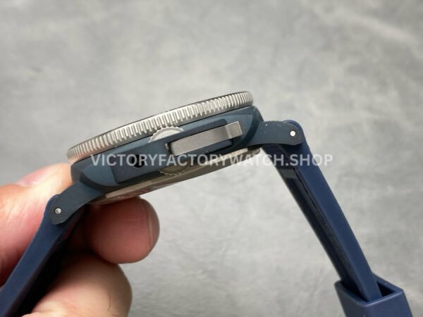 VS Factory Panerai Submersible Pam01466 44mm Ceramic Rubber Strap Blue Dial