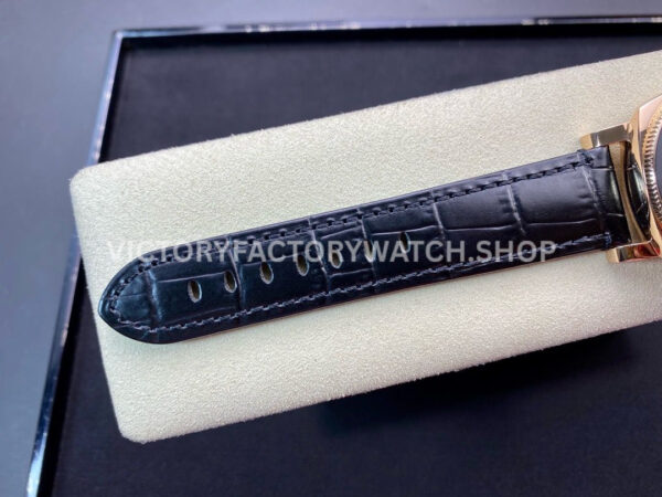VS Factory Panerai Submersible PAM00974 42mm Rose gold Leather Strap Black Dial (4) VS Factory Panerai Submersible Pam00974 42mm Rose gold Leather Strap Black Dial