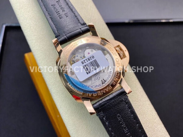 VS Factory Panerai Submersible PAM00974 42mm Rose gold Leather Strap Black Dial (5) VS Factory Panerai Submersible Pam00974 42mm Rose gold Leather Strap Black Dial