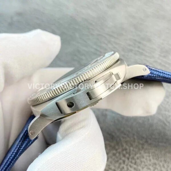 VS Factory Panerai Submersible Pam00985 47mm Titanium Canvas Strap Black Dial