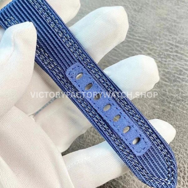 VS Factory Panerai Submersible Pam00985 47mm Titanium Canvas Strap Black Dial