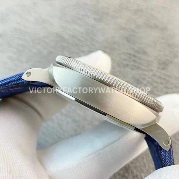 VS Factory Panerai Submersible Pam00985 47mm Titanium Canvas Strap Black Dial