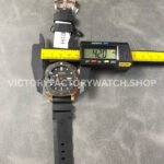 VS Factory Panerai Submersible Pam02164 42mm Yellow Gold Rubber Strap Black Dial