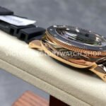 VS Factory Panerai Submersible Pam02164 42mm Yellow Gold Rubber Strap Black Dial