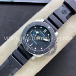 VS Factory Panerai Submersible Pam00683 42mm Steel Black Rubber Strap Black Dial