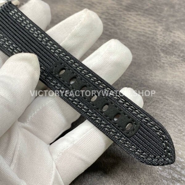 VS Factory Panerai Submersible Pam00984 47mm Titanium Canvas Strap Black Dial