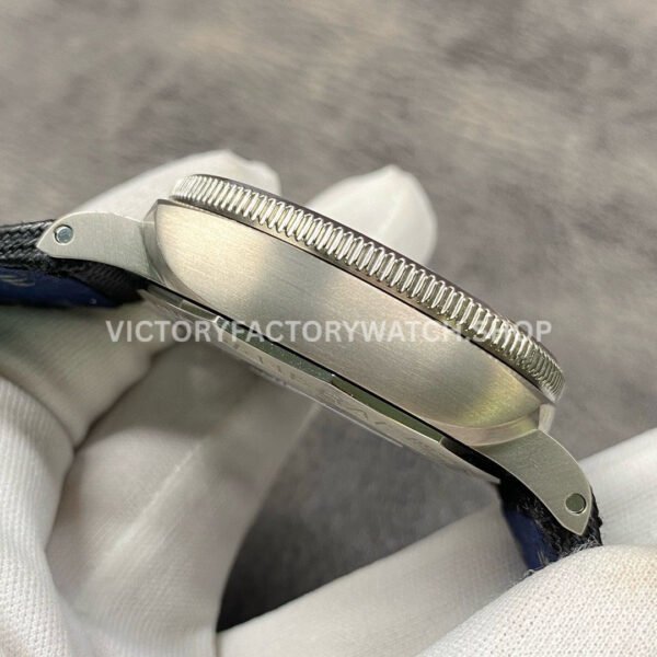 VS Factory Panerai Submersible Pam00984 47mm Titanium Canvas Strap Black Dial