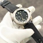 VS Factory Panerai Submersible Pam00984 47mm Titanium Canvas Strap Black Dial