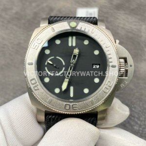 VS PAM00984 Panerai Submersible black dial titanium 47mm