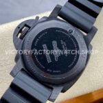 VS Factory Panerai Submersible Pam02231 42mm Black Carbon Fiber Black Rubber Strap Black Dial