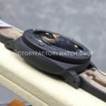 VS Factory Panerai Submersible Pam1513 44mm Carbon Fiber Rubber Strap Black Dial