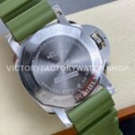 VS Factory Panerai Submersible Quarantaquattro Bianco Pam1226 44mm Steel Green Rubber Strap White Dial
