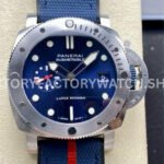 VS PAM01391 Panerai Luna Rossa blue dial 44mm