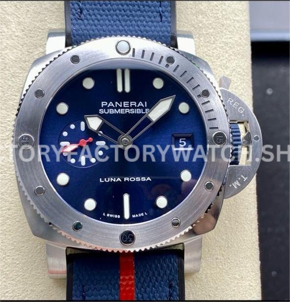 VS PAM01391 Panerai Luna Rossa blue dial 44mm