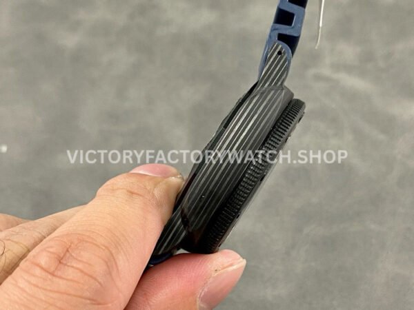 VS Factory Panerai Submersible Quarantaquattro Pam01232 44mm Carbon Fiber Rubber Strap Blue Dial