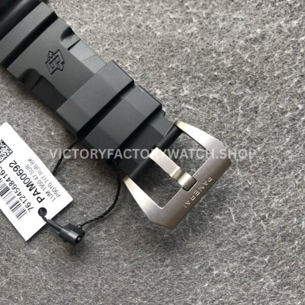 VS Fatory Panerai Luminor Submersible 1950 3 Days Pam00692 47mm Titanium Black Rubber Strap Blue Dial