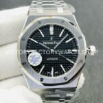 ZF AP Royal Oak 15400ST black dial 41mm steel luxury watch super clone