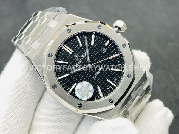 ZF Factory Audemars Piguet Royal Oak 15400ST.OO.1220ST.01 41mm Full Steel Black Dial