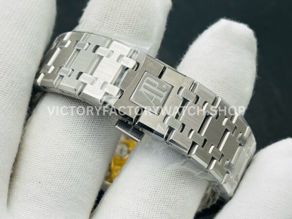 ZF Factory Audemars Piguet Royal Oak 15400ST.OO.1220ST.01 41mm Full Steel Black Dial