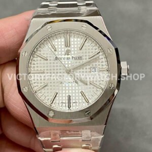 ZF AP Royal Oak 15400ST silver dial 41mm steel replica luxury watch