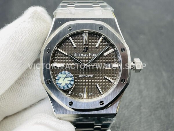 ZF AP Royal Oak 15400ST grey dial 41mm steel super clone watch