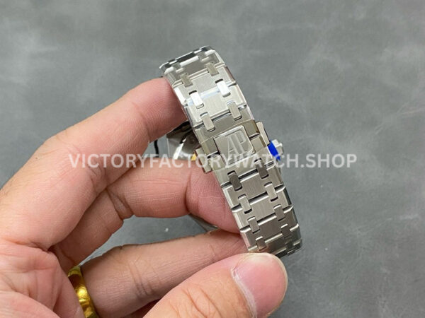 ZF Factory Audemars Piguet Royal Oak 15450ST.OO.1256ST.02 37mm Full Steel Grey Dial (10) ZF Factory Audemars Piguet Royal Oak 15450ST.OO.1256ST.02 37mm Full Steel Grey Dial