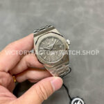 ZF Factory Audemars Piguet Royal Oak 15450ST.OO.1256ST.02 37mm Full Steel Grey Dial (4) ZF Factory Audemars Piguet Royal Oak 15450ST.OO.1256ST.02 37mm Full Steel Grey Dial