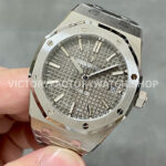 ZF Factory Audemars Piguet Royal Oak 15450ST.OO.1256ST.02 37mm Full Steel Grey Dial (9) ZF Factory Audemars Piguet Royal Oak 15450ST.OO.1256ST.02 37mm Full Steel Grey Dial