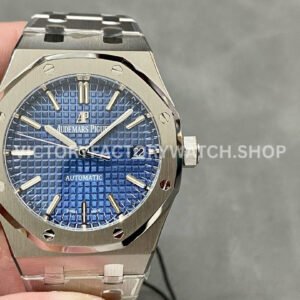 ZF AP Royal Oak 15450ST blue dial 37mm steel luxury sports watch