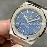 ZF Factory Audemars Piguet Royal Oak 15450ST.OO.1256ST.03 37mm Full Steel Blue Dial (4) ZF Factory Audemars Piguet Royal Oak 15450ST.OO.1256ST.03 37mm Full Steel Blue Dial