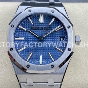 ZF Factory Audemars Piguet Royal Oak 50th Anniversary 15510ST.OO.1320ST.01 41mm Full Steel Blue Dial