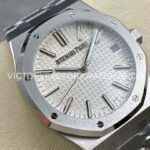 ZF Factory Audemars Piguet Royal Oak 50th Anniversary 15510ST.OO.1320ST.03 41mm Full ( (3) ZF Factory Audemars Piguet Royal Oak 50th Anniversary 15510ST.OO.1320ST.03 41mm Full Steel White Dial