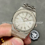 ZF Factory Audemars Piguet Royal Oak 77350ST.OO.1261ST.01 34mm Full Steel White Dial (1) ZF Factory Audemars Piguet Royal Oak 77350ST.OO.1261ST.01 34mm Full Steel White Dial