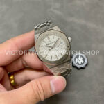 ZF Factory Audemars Piguet Royal Oak 77350ST.OO.1261ST.01 34mm Full Steel White Dial (7) ZF Factory Audemars Piguet Royal Oak 77350ST.OO.1261ST.01 34mm Full Steel White Dial