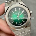 ZF Factory Audemars Piguet Royal Oak Jumbo 16202PT.OO.1240PT.01 39mm Full Platinum Green Dial
