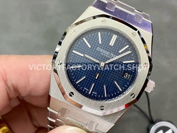 ZF Factory Audemars Piguet Royal Oak Jumbo 16202ST.OO.1240ST.02 39mm Full Ste ( (8) ZF Factory Audemars Piguet Royal Oak Jumbo 16202ST.OO.1240ST.02 39mm Full Steel Blue Dial