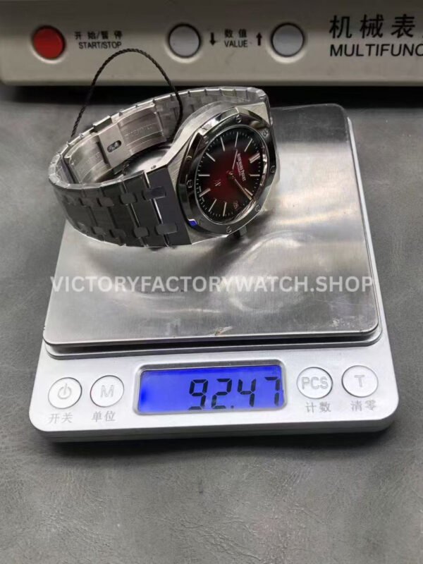 ZF Factory Audemars Piguet Royal Oak Jumbo 16202XT.OO.1240XT.01 Extra Thin 39mm Titanium Red Dial