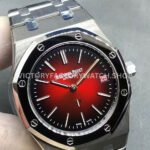 ZF Factory Audemars Piguet Royal Oak Jumbo 16202XT.OO.1240XT.01 Extra Thin 39mm Titanium Red Dial