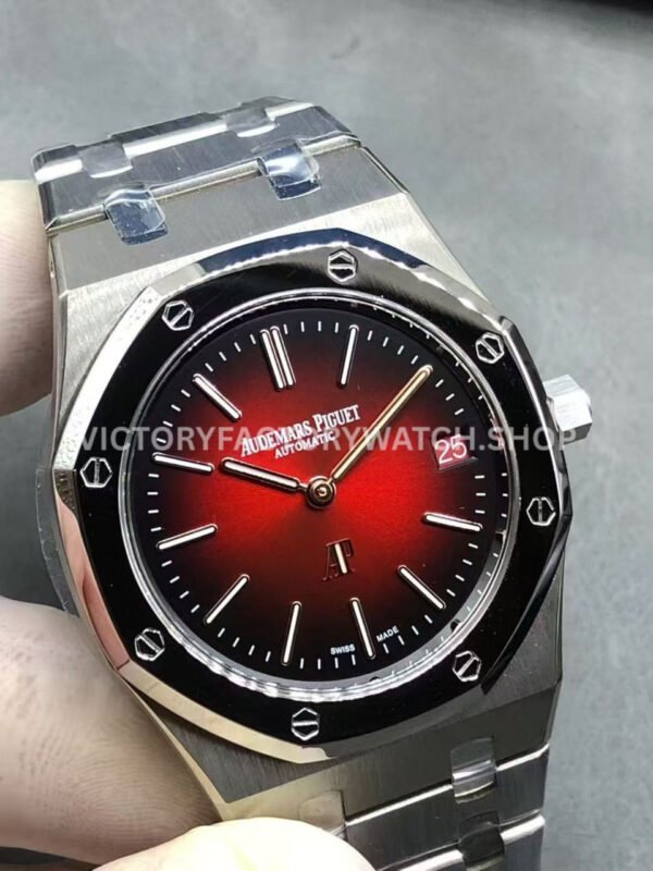 ZF Factory Audemars Piguet Royal Oak Jumbo 16202XT.OO.1240XT.01 Extra Thin 39mm Titanium Red Dial