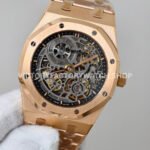 ZF Factory Audemars Piguet Royal Oak Jumbo 16204BA.OO.1240BA.01 Rose Gold Skeletonized Dial