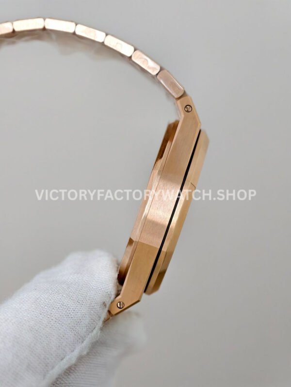 ZF Factory Audemars Piguet Royal Oak Jumbo 16204BA.OO.1240BA.01 Rose Gold Skeletonized Dial