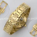 ZF Factory Audemars Piguet Royal Oak Jumbo 16204BA.OO.1240BA.01 Yellow Gold Skeletonized Dial