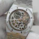 ZF Factory Audemars Piguet Royal Oak Jumbo16204BC.OO.1240BC.01 White Gold Skeletonized Dial