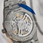 ZF Factory Audemars Piguet Royal Oak Jumbo16204BC.OO.1240BC.01 White Gold Skeletonized Dial