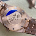 ZF Factory Audemars Piguet Royal Oak Lady 33mm Full Rose Gold Silver Dial