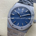 ZF Factory Audemars Piguet Royal Oak Lady 67650 33mm Full Steel Blue Dial (3) ZF Factory Audemars Piguet Royal Oak Lady 67650 33mm Full Steel Blue Dial