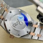 ZF Factory Audemars Piguet Royal Oak Lady 67651SR.ZZ.1261SR.01 33mm Diamond Bezel Rose Gold&Steel Silver Dial