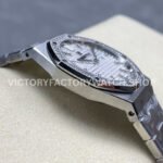 ZF Factory Audemars Piguet Royal Oak Lady 67651ST.ZZ.1261ST.01 33mm Diamond Bezel Full Steel Silver Dial