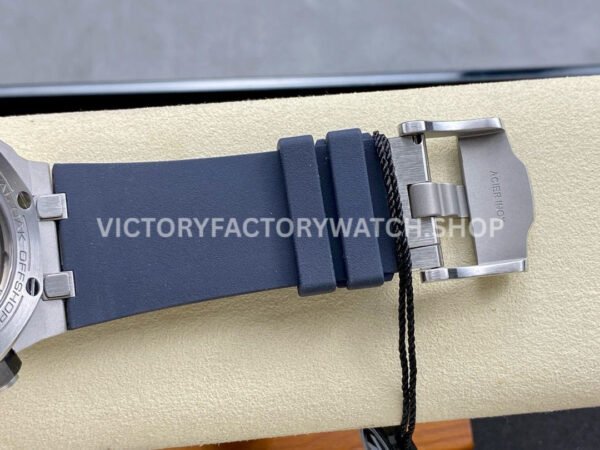 ZF Factory Audemars Piguet Royal Oak Offshore Diver 15720ST.OO.A027CA.01 42mm Steel Rubber Strap Blue Dial