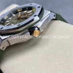 ZF Factory Audemars Piguet Royal Oak Offshore Diver 42mm 15720ST.OO.A052CA.01 Steel Avocado Green Dial
